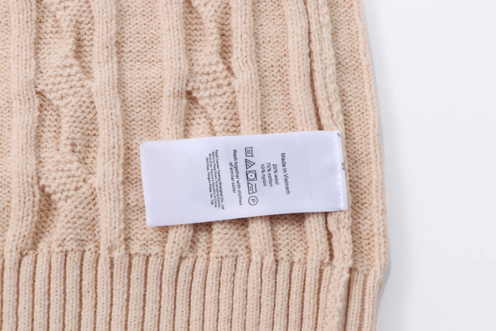 P230 RALPH LAUREN Ralph Lauren seven-color classic small label embroidered stand-collar long-sleeved half-zip knitted sweater tops for men and women seven colors Color: black white gray royal blue pink sky blue khaki code number: S M L XL material: cotton